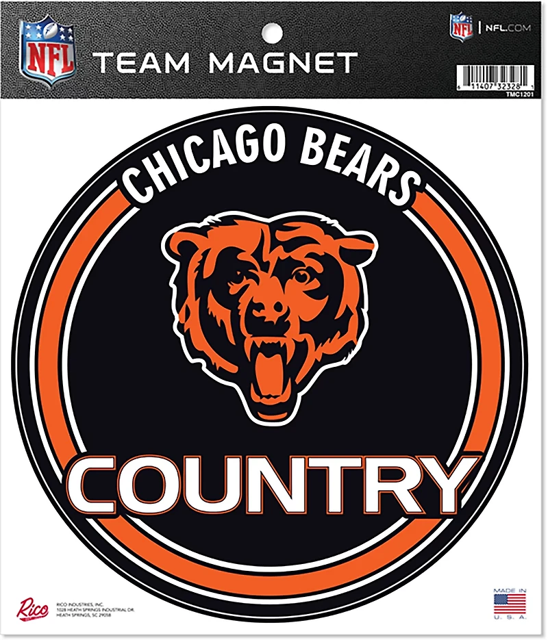Rico Chicago Bears Team Magnet