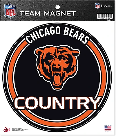 Rico Chicago Bears Team Magnet