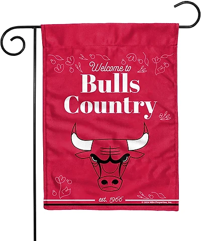 Tag Express Chicago Bulls Double Sided Garden Flag
