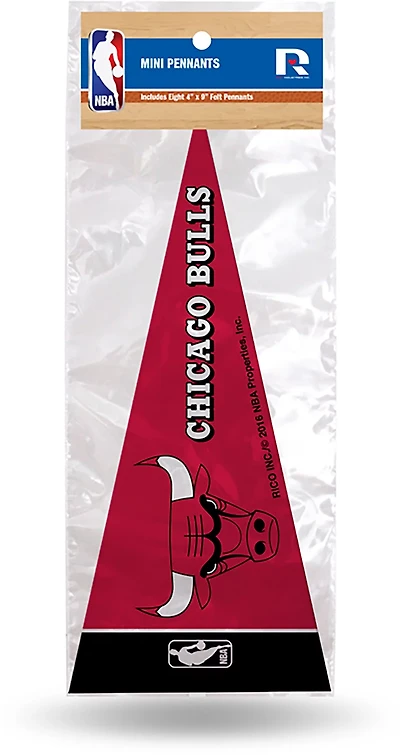 Rico Chicago Bulls 8-Piece Mini Pennant Set