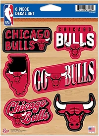 Rico Chicago Bulls 6-Piece Decal Set