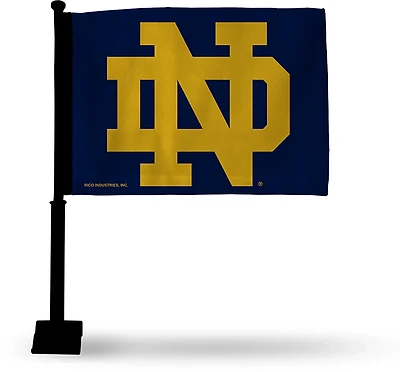 Tag Express Notre Dame Fighting Irish Car Flag