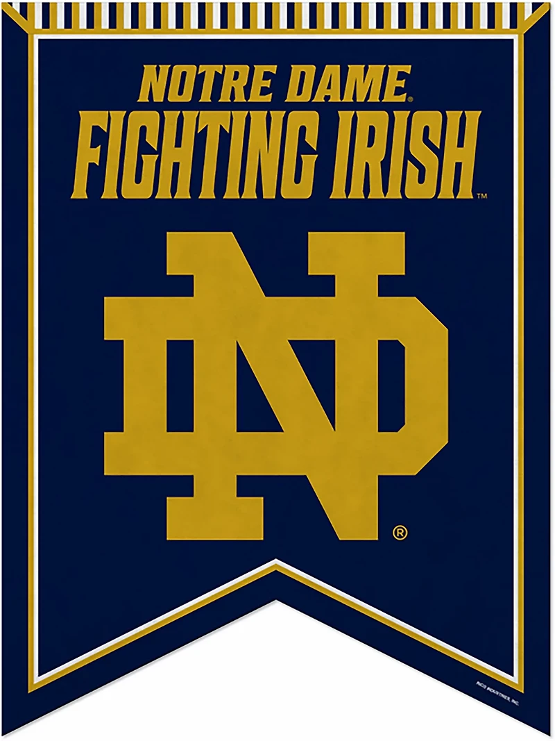 Rico Notre Dame Fighting Irish Rafter Pennant