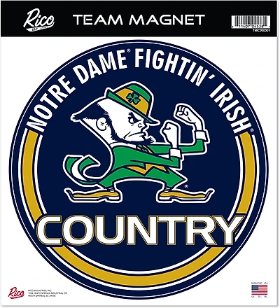 Rico Notre Dame Fighting Irish Team Magnet