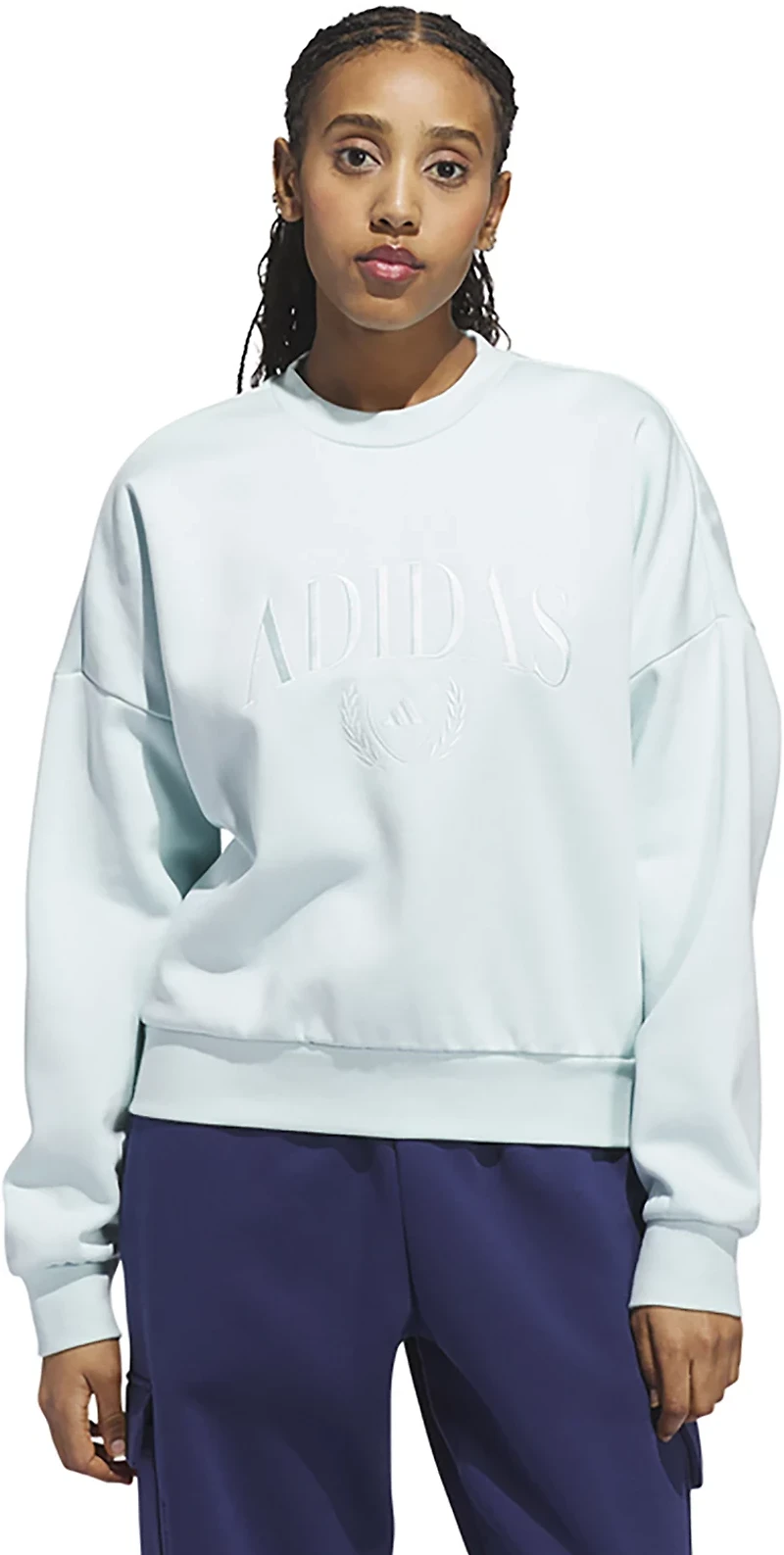 adidas Women's Cozy Holiday Sportswear Graphic Sweatshirt