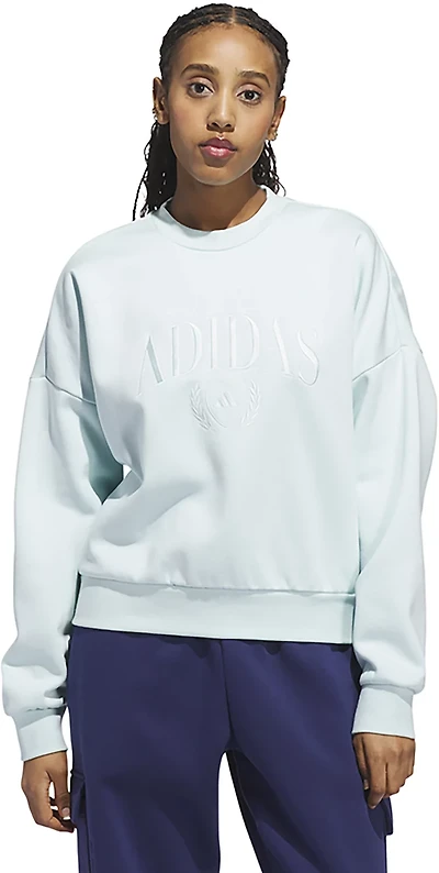 adidas Women's Cozy Holiday Sportswear Graphic Sweatshirt