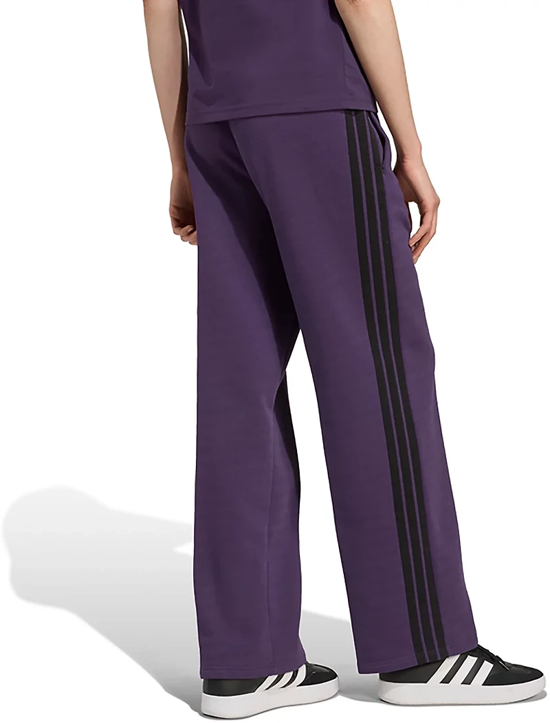 adidas Women's Essentials 3-Stripes Open Hem Sportswear Pants