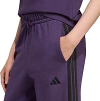 adidas Women's Essentials 3-Stripes Open Hem Sportswear Pants