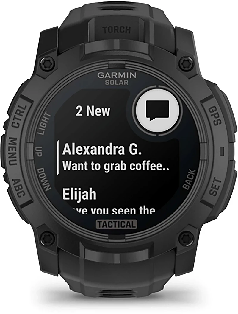 Garmin Instinct 3 50mm Tactical Solar Watch