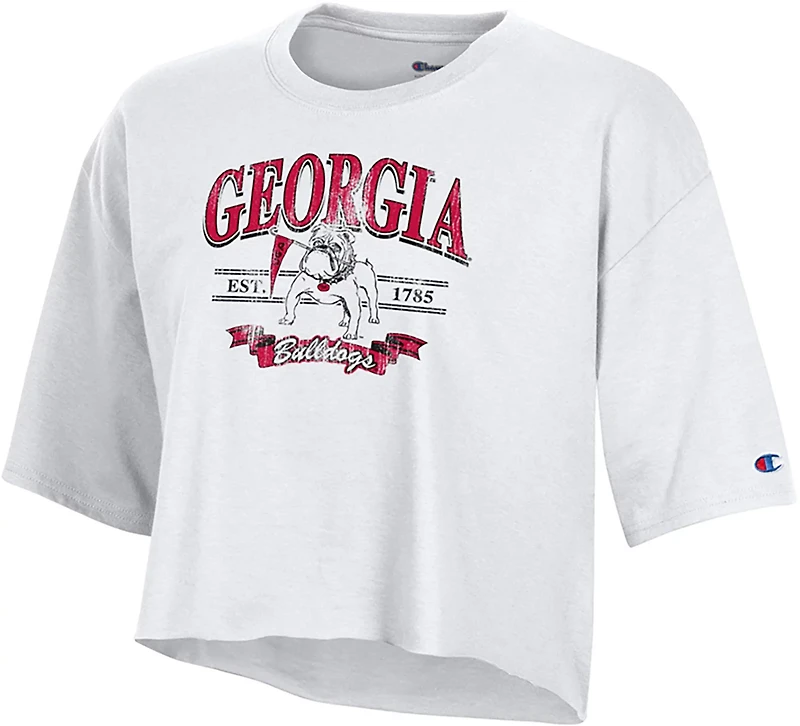 Champion Women's Georgia Bulldogs Boyfriend T-shirt