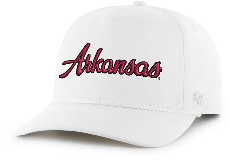 '47 Adults' Arkansas Razorbacks School Script Overhand Hitch Cap