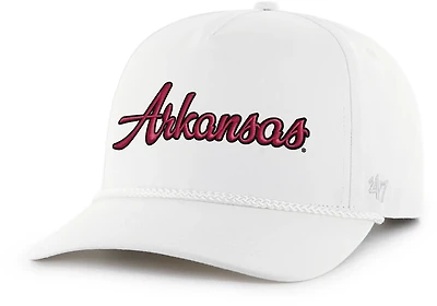 '47 Adults' Arkansas Razorbacks School Script Overhand Hitch Cap
