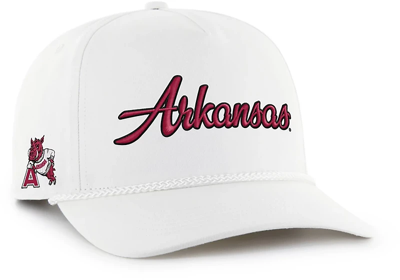 '47 Adults' Arkansas Razorbacks School Script Overhand Hitch Cap
