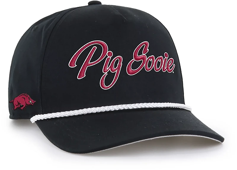 '47 Adults' Arkansas Razorbacks Pig Sooie Script Overhand Hitch Cap