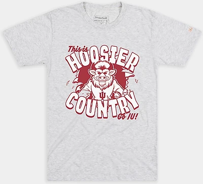 Homefield Men's Indiana Hoosiers Country Short Sleeve T-shirt