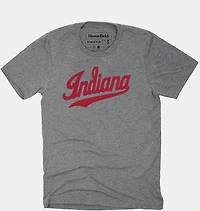 Homefield Men's Indiana Hoosiers School Script Short Sleeve T-shirt