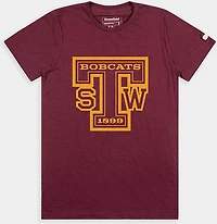 Homefield Men's Texas State Bobcats Southwest 1899 Short Sleeve T-shirt