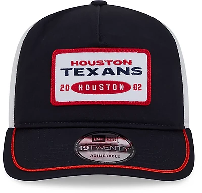 New Era Men's Houston Texans Embroidered Patch Golfer Cap