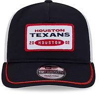 New Era Men's Houston Texans Embroidered Patch Golfer Cap