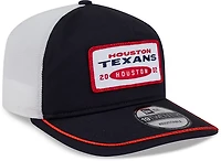 New Era Men's Houston Texans Embroidered Patch Golfer Cap
