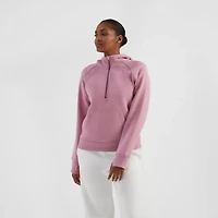 Freely Women's Hilary Mixed Rib Cozy Half Zip Hoodie