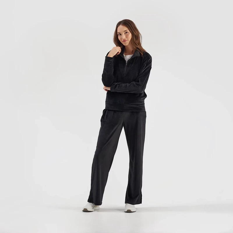Freely Women's Terry Velour Pants