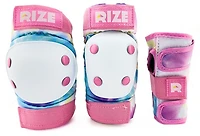 RIZE Kids' Tie Dye Elbow and Knee Pad Set