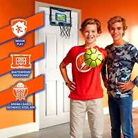 NERF LED Over-the-Door Mini Basketball Hoop