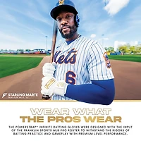 Franklin Adult MLB Infinite Series Power Strap Batting Gloves