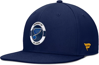 Fanatics Blues Train Flat Brim Snapback Cap