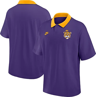 Nike Men's LSU Legacy Jersey Polo Shirt