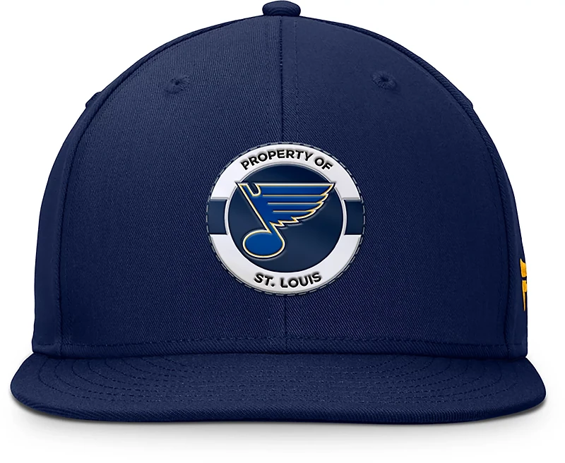 Fanatics Blues Train Flat Brim Snapback Cap