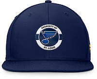 Fanatics Blues Train Flat Brim Snapback Cap