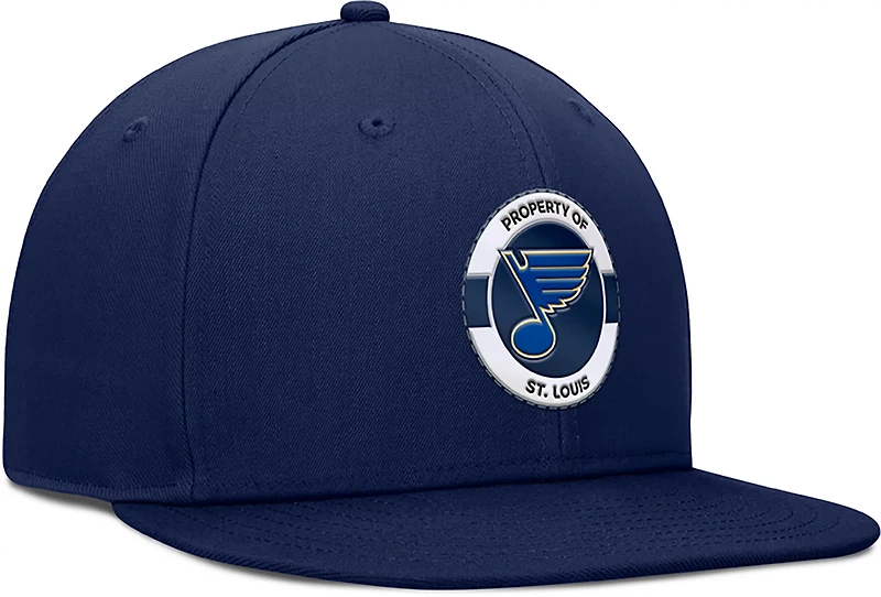 Fanatics Blues Train Flat Brim Snapback Cap