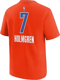 Nike Boys' Oklahoma City Thunder Chet Holmgren Statement N&N T-shirt