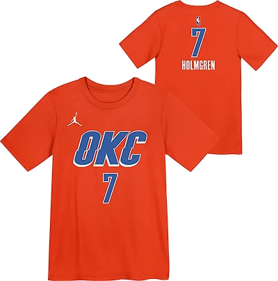 Jordan Boys' Oklahoma City Thunder Holmgren Statement N&N T-shirt