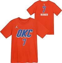 Jordan Boys' Oklahoma City Thunder Holmgren Statement N&N T-shirt