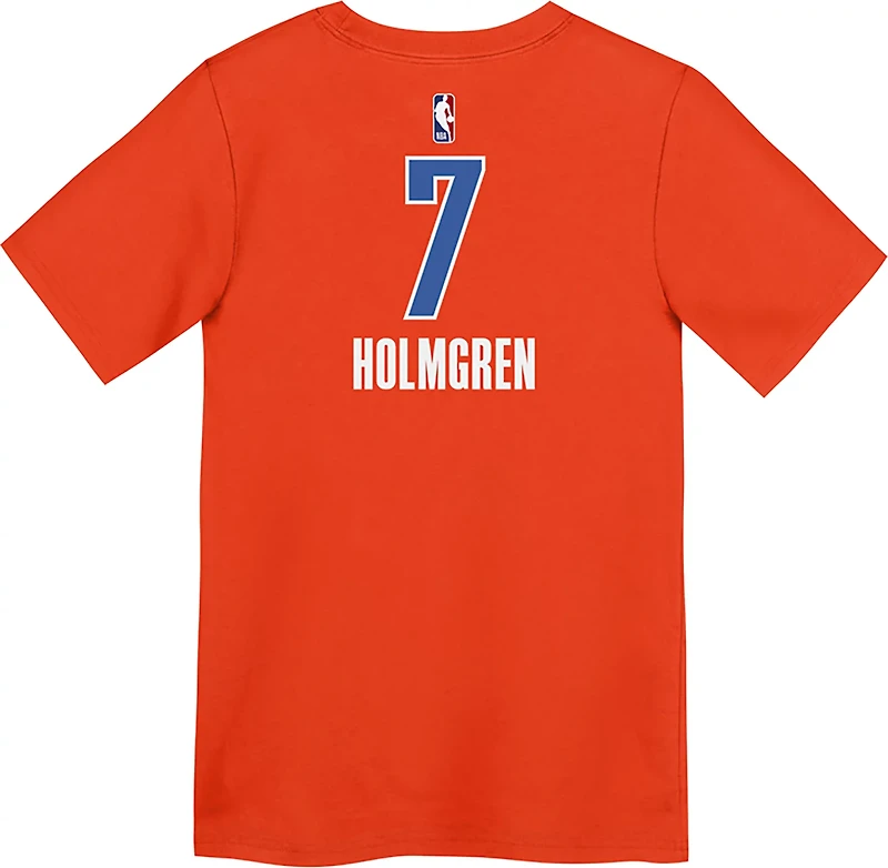 Jordan Boys' Oklahoma City Thunder Holmgren Statement N&N T-shirt