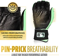 Franklin Sports Youth MLB Infinite Powerstrap Batting Gloves