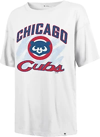 '47 Women's Chicago Cubs Shader Sadie Graphic T-shirt