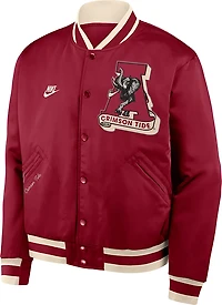 Nike Men's University of Alabama Vault Logo Legacy Bomber Jacket