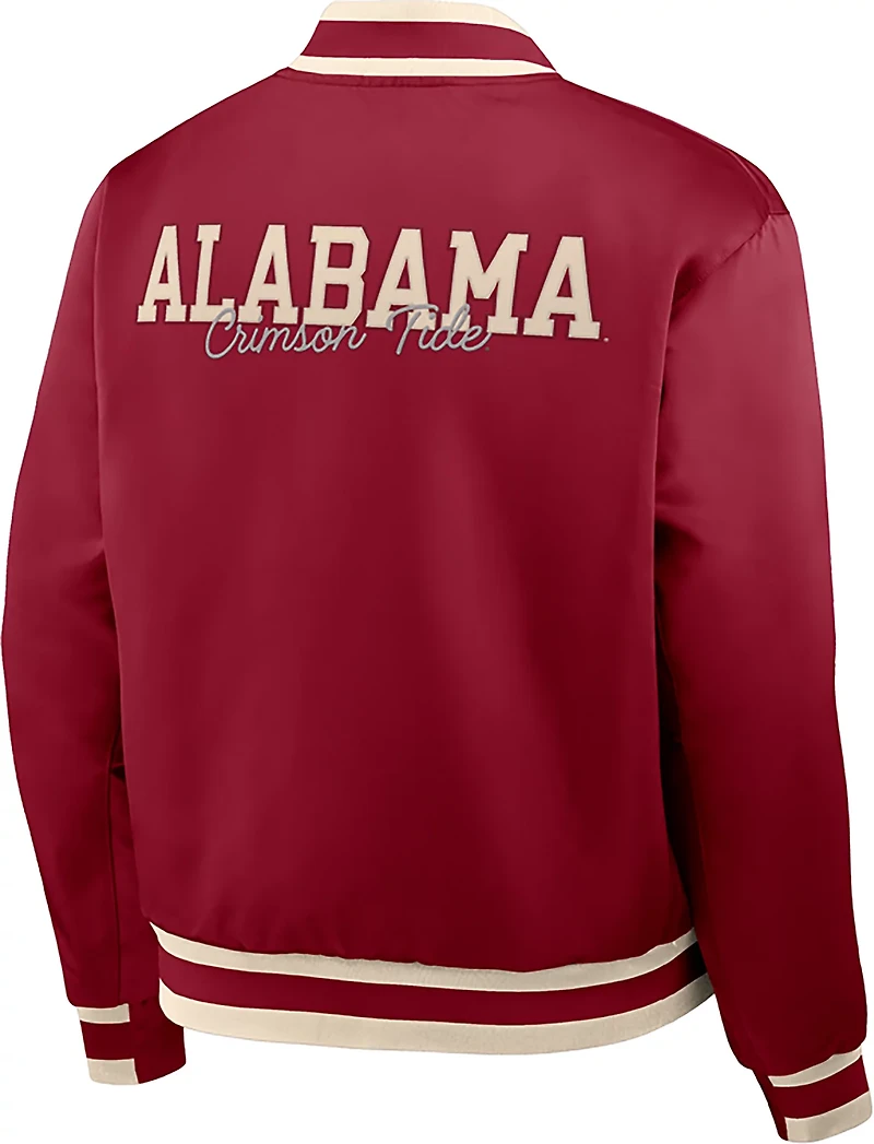 Nike Men's University of Alabama Vault Logo Legacy Bomber Jacket