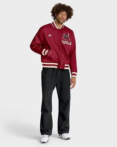 Nike Men's University of Alabama Vault Logo Legacy Bomber Jacket
