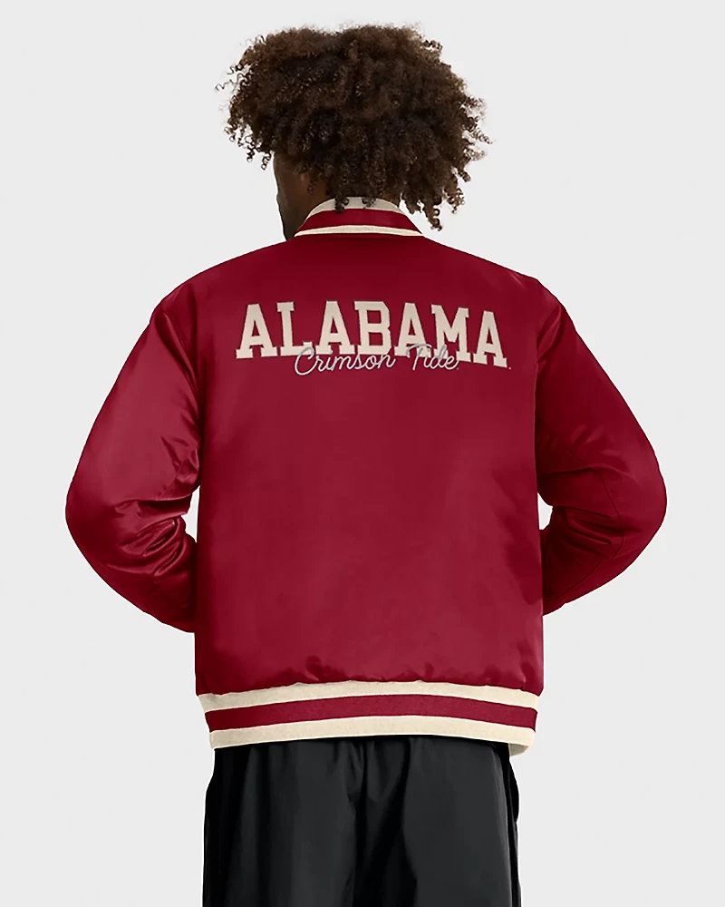 Nike Men's University of Alabama Vault Logo Legacy Bomber Jacket