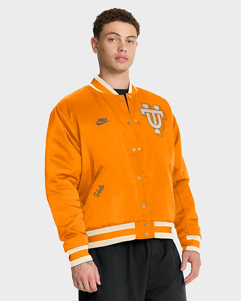 Nike Men's University of Tennessee Vault Logo Legacy Bomber Jacket