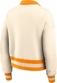 Nike Women's Tennessee Volunteers Legacy Fleece Crop 1/4 Zip Jacket
