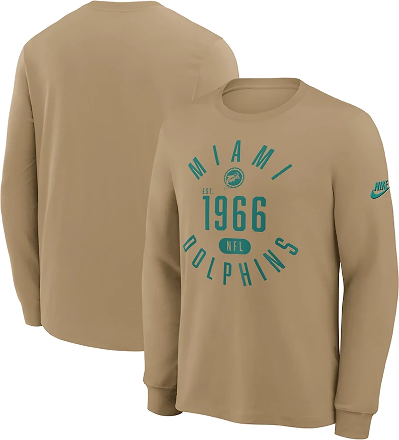 Nike Men's Dolphins Rewind Slub Long Sleeve T-shirt