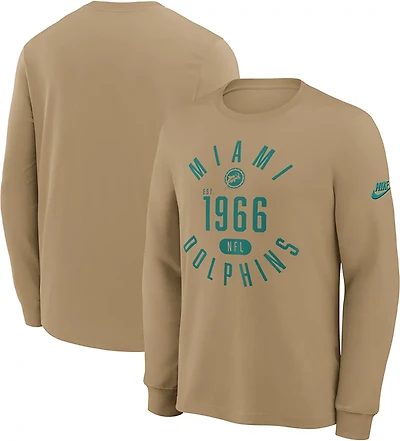 Nike Men's Dolphins Rewind Slub Long Sleeve T-shirt