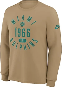 Nike Men's Dolphins Rewind Slub Long Sleeve T-shirt