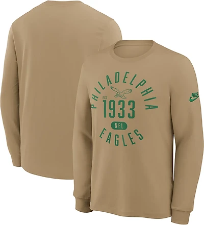 Nike Men's Eagles Rewind Slub Long Sleeve T-shirt